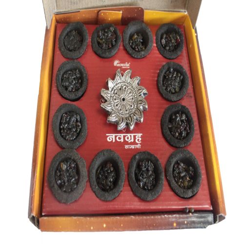 Box of 12 Resin Cups Comlete with saucer for burning ~ Myrrh